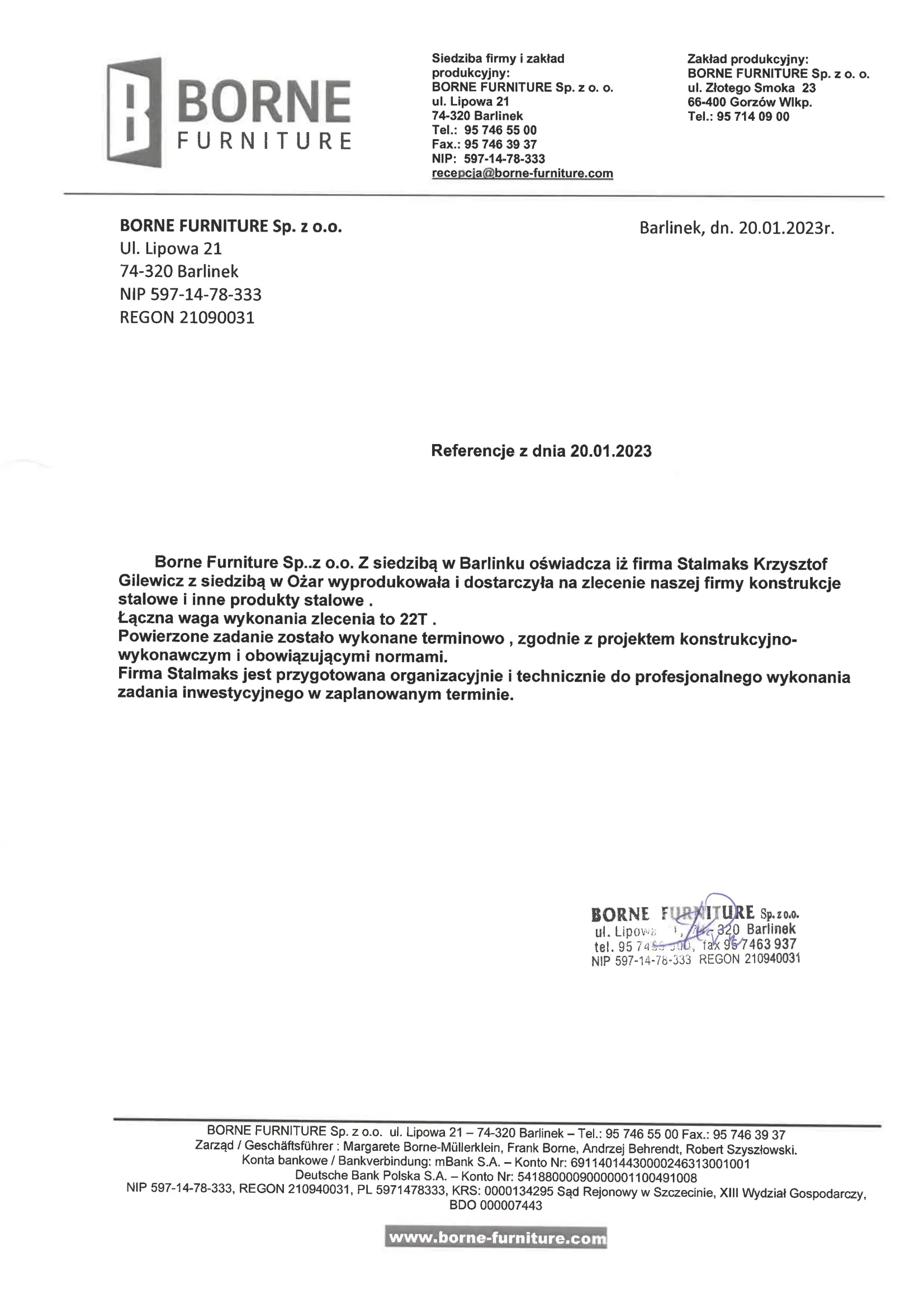 Referencje 1
